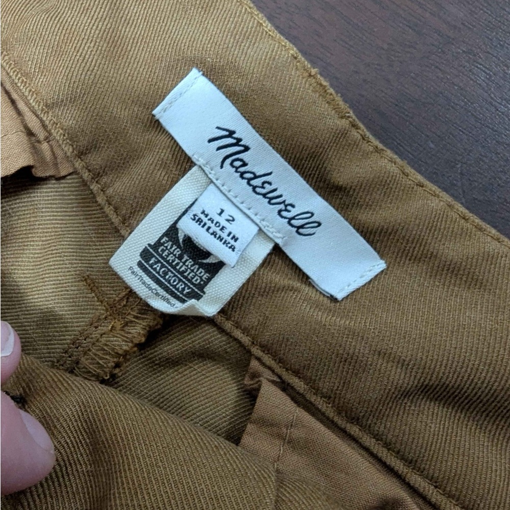 Madewell Harlow Wide-Leg Pant in Acorn - Picture 8 of 16